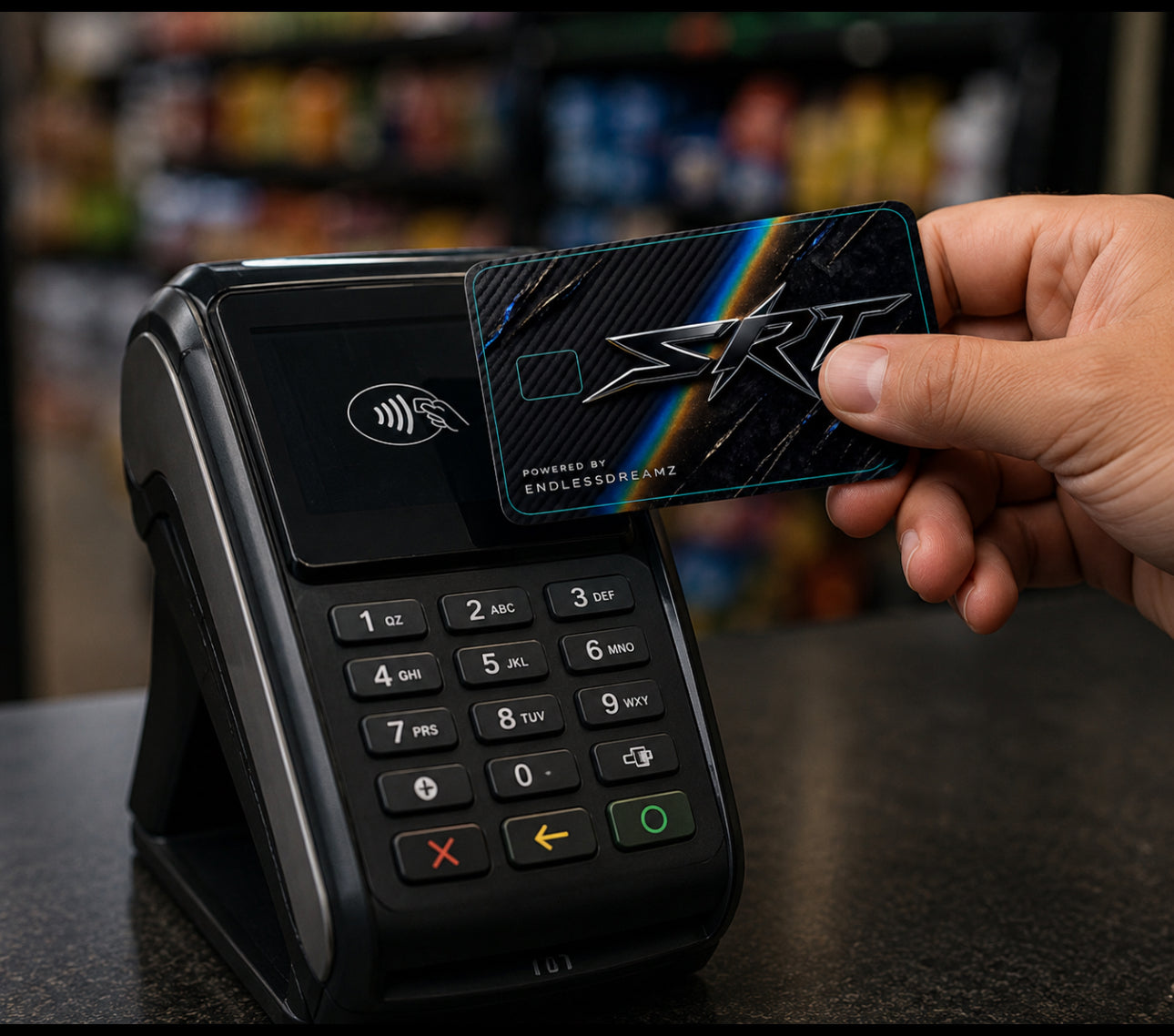 SRT Carbon Edition Credit Card Skin